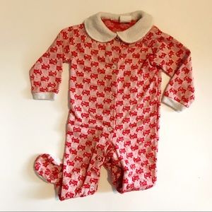 Vintage Baby Firetruck Sleeper 11-18 lbs